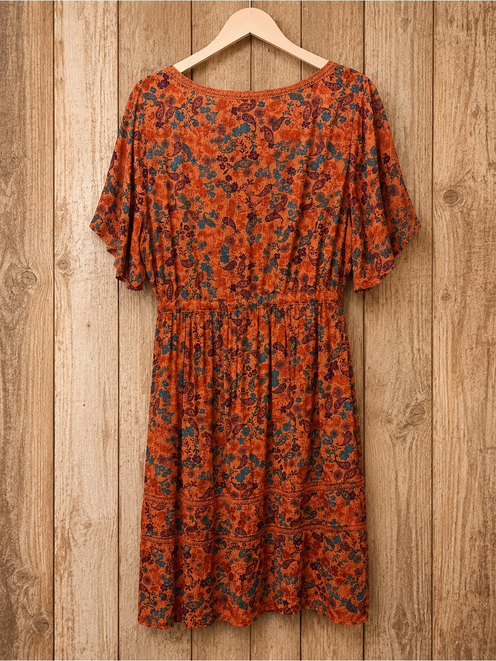 NWT Idyllwind by Miranda Lambert Pecan Blossom Boho Dress | Size Large - Picture 3 of 4